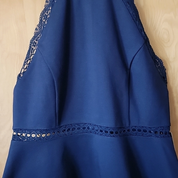 Lulus Navy Blue Halter Dress - Picture 3 of 11